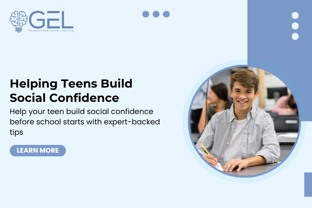 Helping Teens Build Social Confidence Before the New School Year