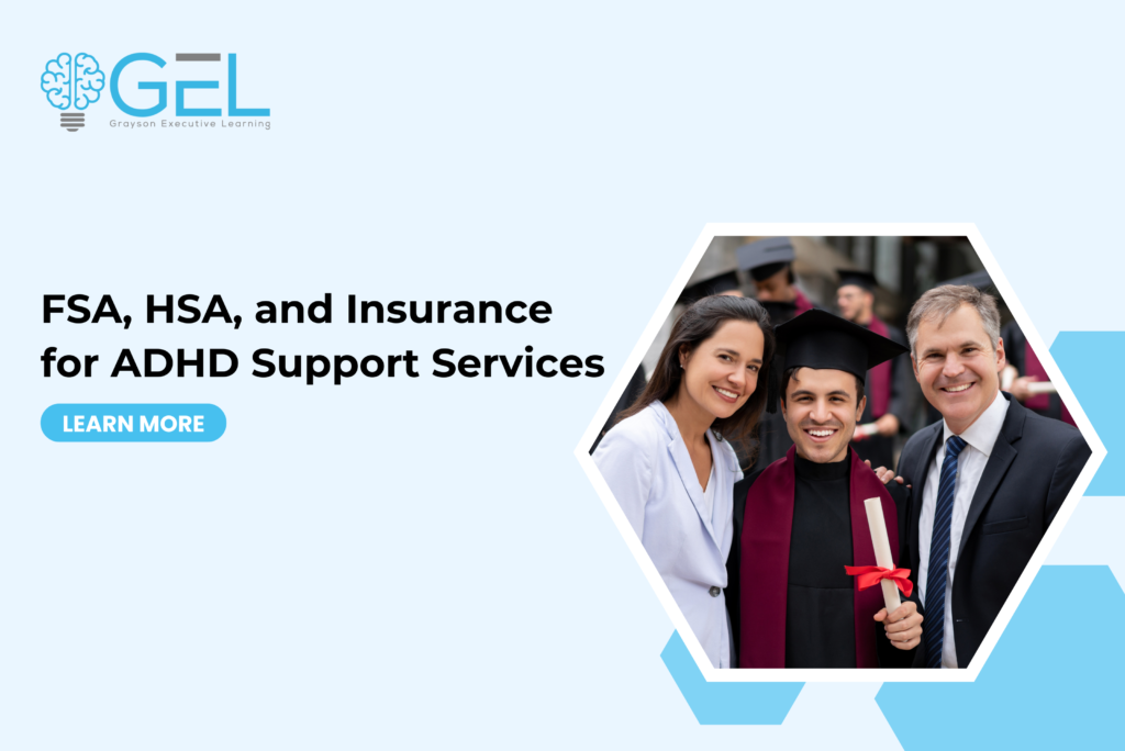 FSA, HSA, and Insurance for ADHD Support Services