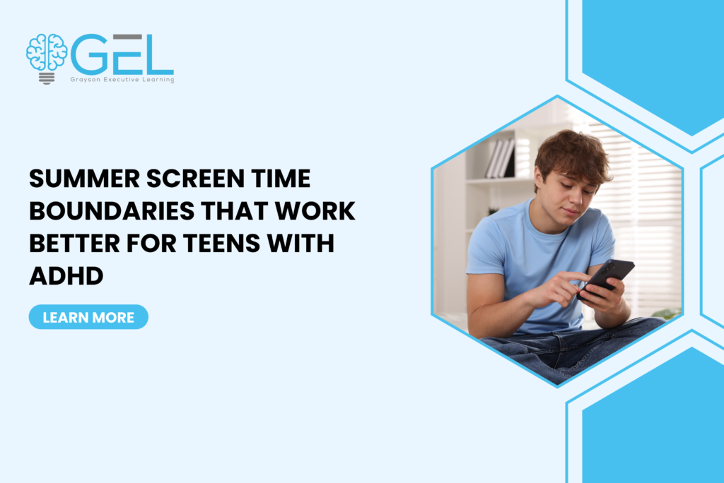Summer Screen Time Boundaries That Work Better for Teens With ADHD